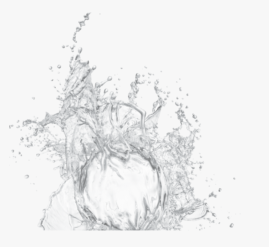 Clear Water Splash Png, Transparent Png, Free Download