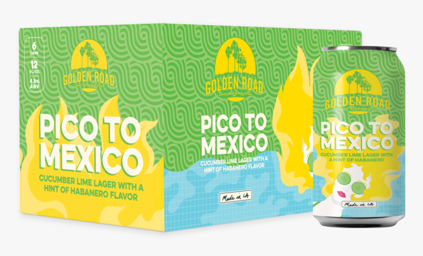 Pico To Mexico Box Can - Graphic Design, HD Png Download, Free Download