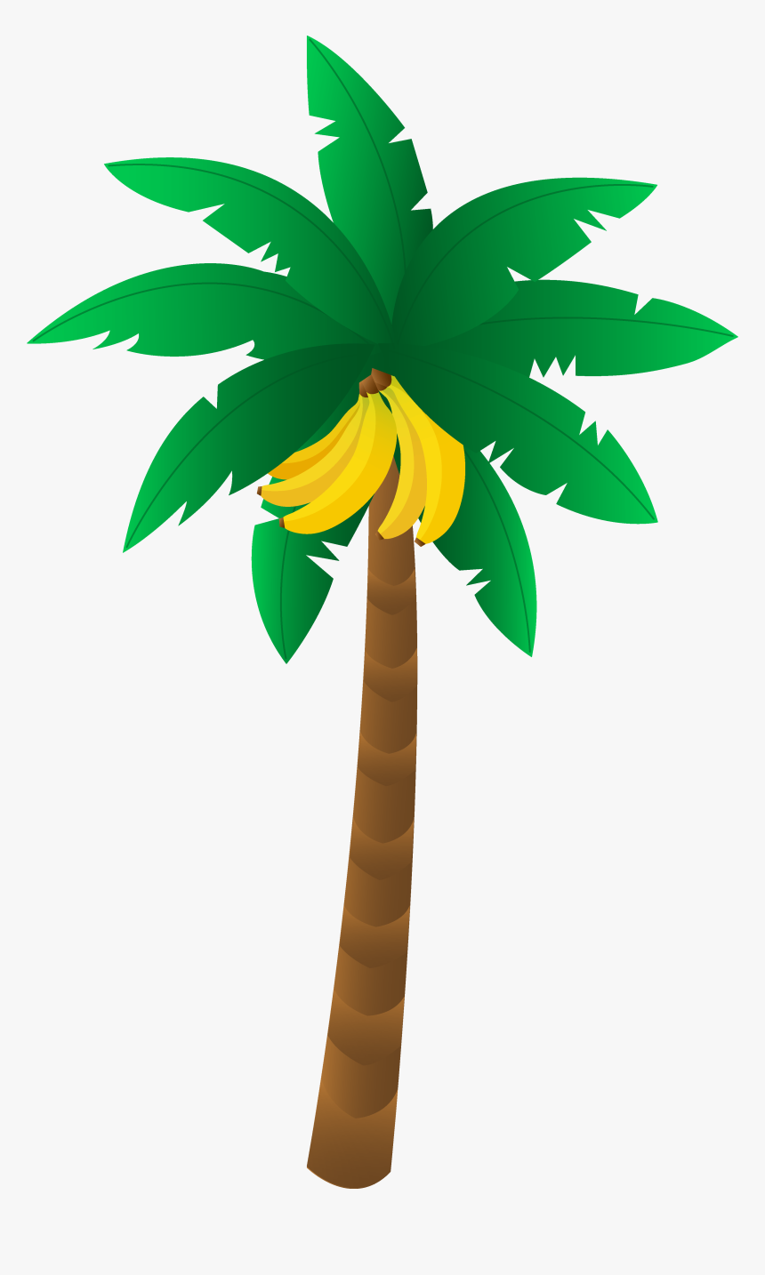 Banana Tree Drawing - Banana Tree Clipart Png, Transparent Png, Free Download