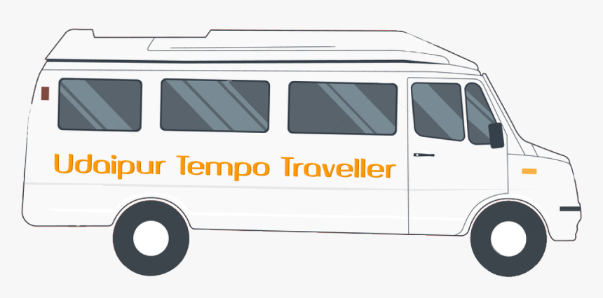 Tempotraveller - Tempo Traveller Back Png, Transparent Png, Free Download