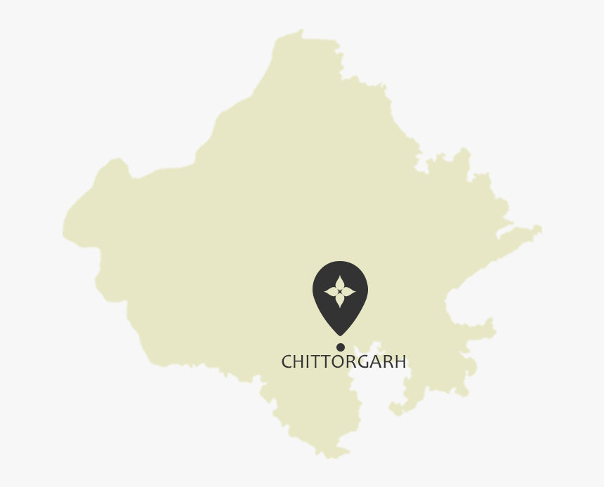 How To Reach Here - Blank Rajasthan Map, HD Png Download, Free Download