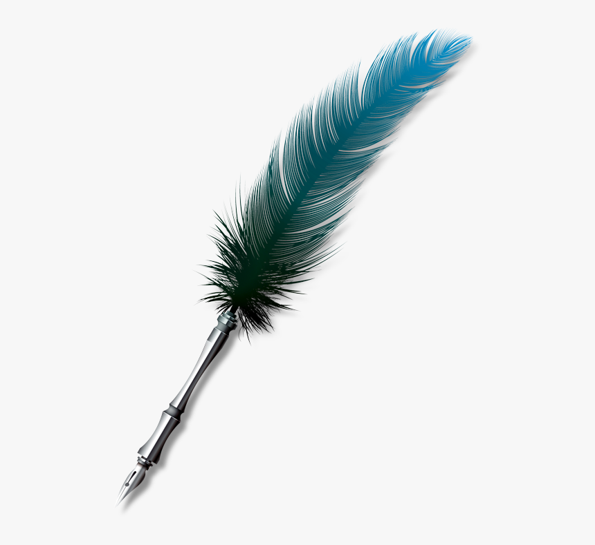 Transparent Mor Pankh Png - Transparent Background Feather Pen, Png Download, Free Download