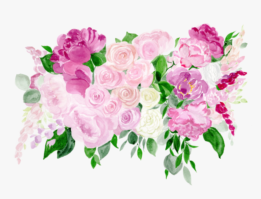 Transparent Wedding Bouquet Png - Hybrid Tea Rose, Png Download, Free Download