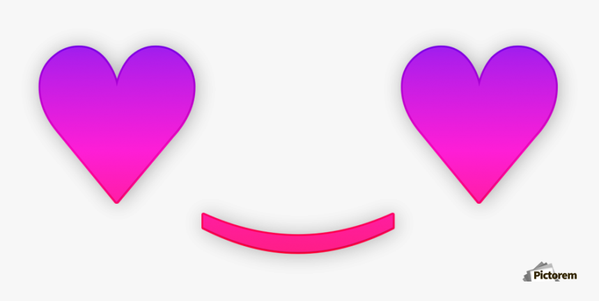 Love Face Png - Heart, Transparent Png, Free Download