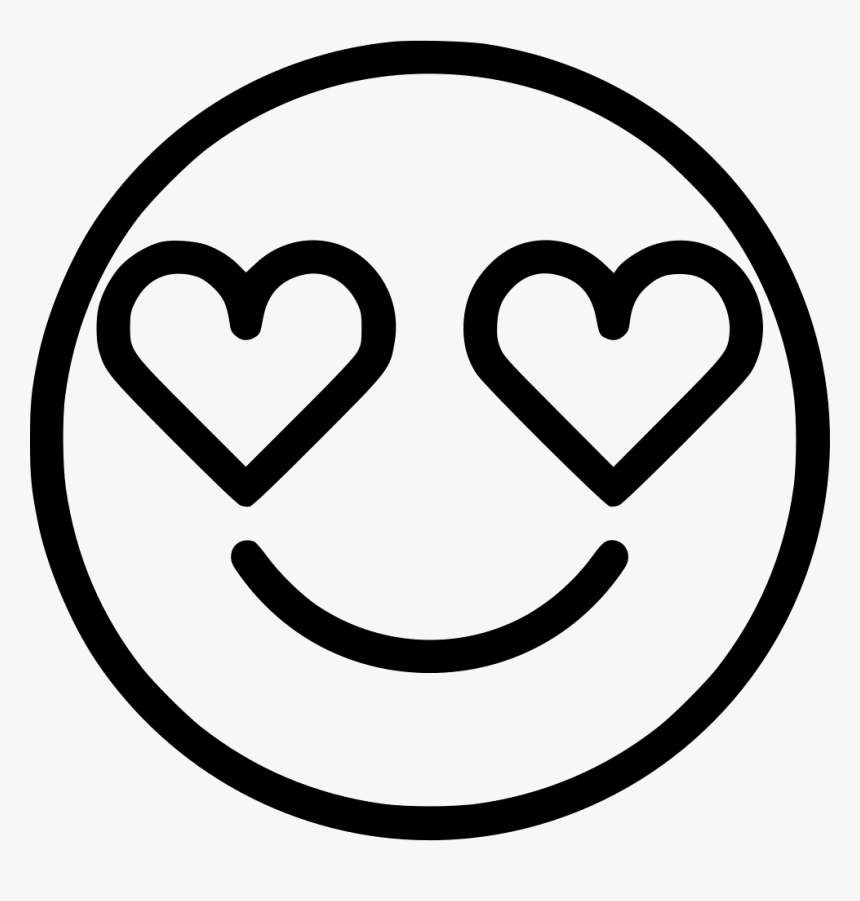In Love - Emoji Apaixonado Vector Icon Png, Transparent Png, Free Download