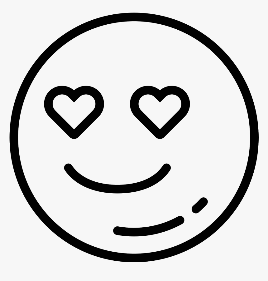 Transparent Emoji Enamorado Png - Smiley, Png Download, Free Download