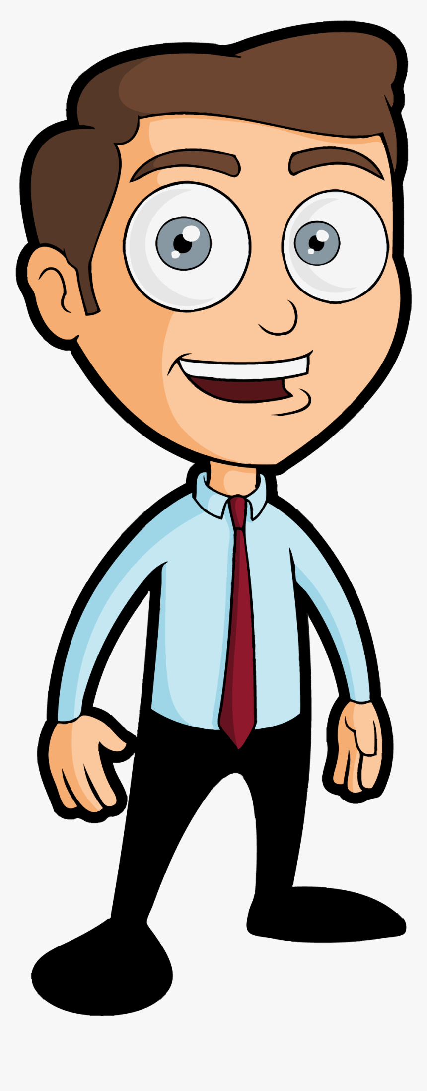 Free Cartoon Clip Art Vectors Archives - Cartoon Man Clipart, HD Png Download, Free Download