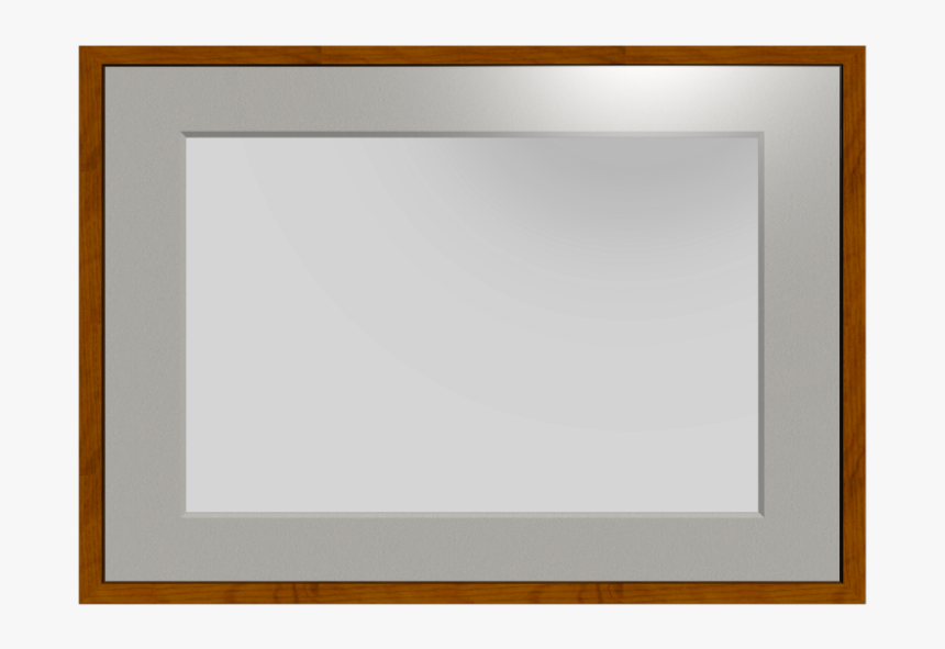Picture Frame With Passepartout - Mirror, HD Png Download, Free Download
