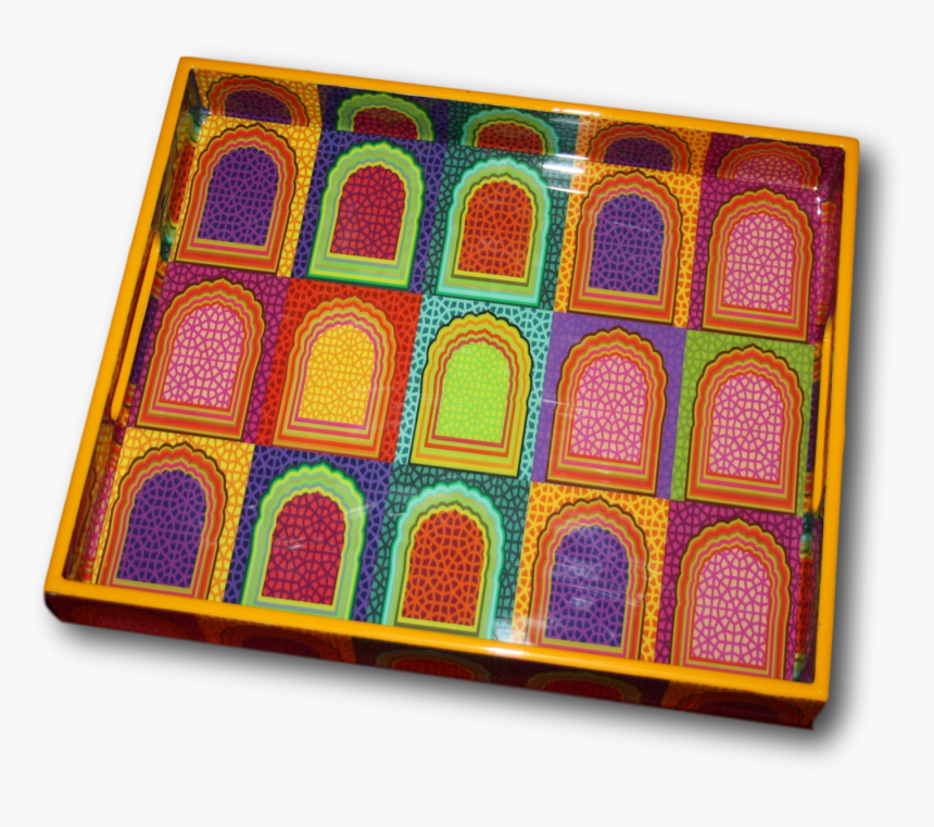 Colour Blast Snack Tray - Plastic, HD Png Download, Free Download