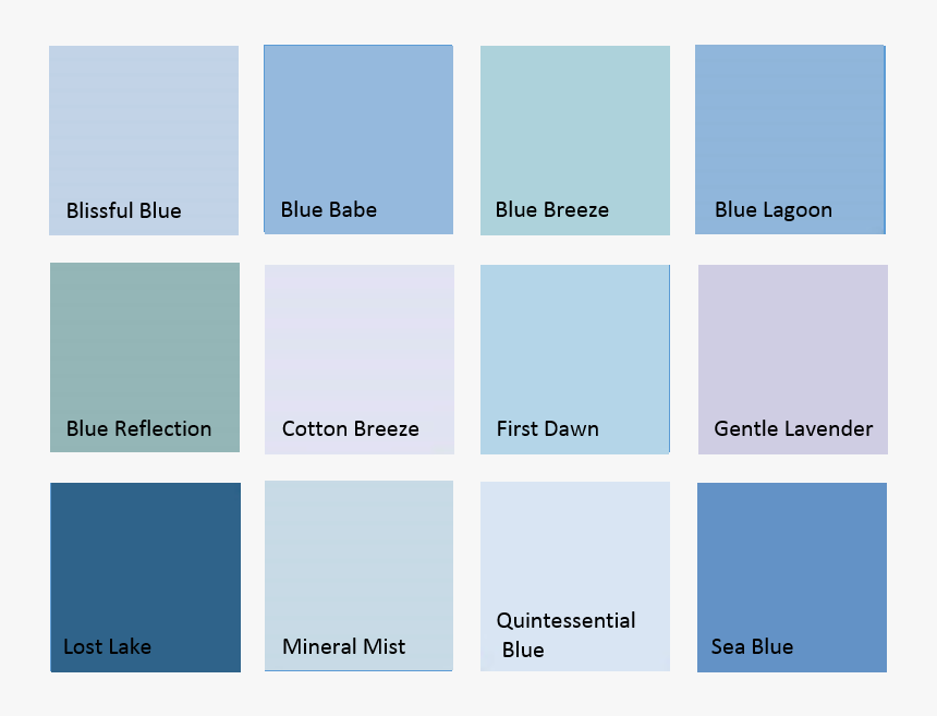 Dulux Blue Paint Colours, HD Png Download, Free Download