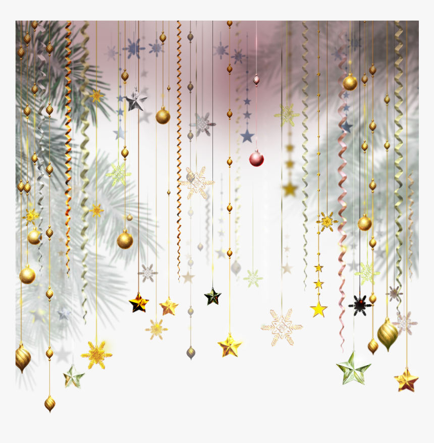 #ftestickers #christmas #stars #sparkles #decoration - Hanging Decoration Png, Transparent Png, Free Download