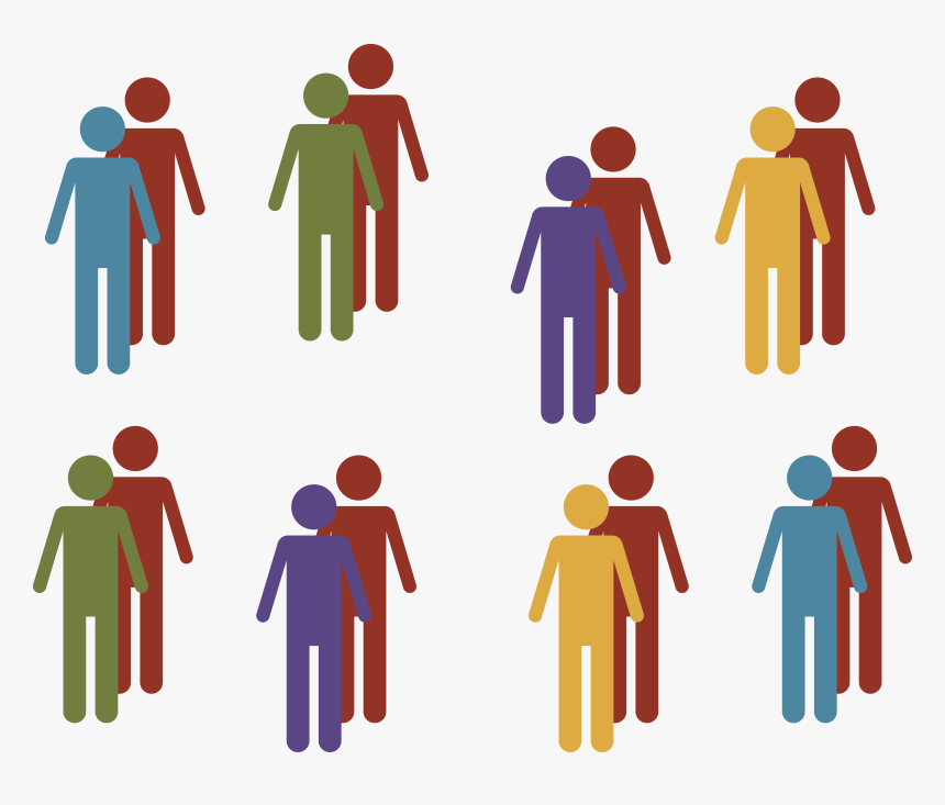 Pairs Of People Shapes, HD Png Download, Free Download