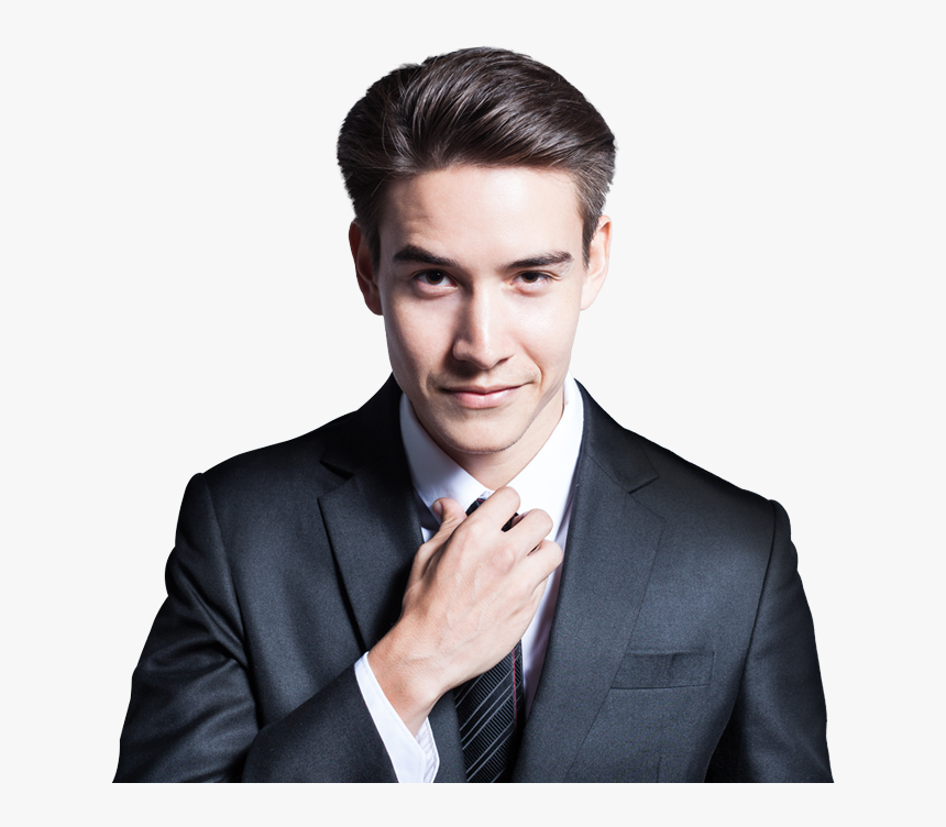 Men"s Hairstyle For Executives , Png Download - Black Masquerade Mask Men, Transparent Png, Free Download