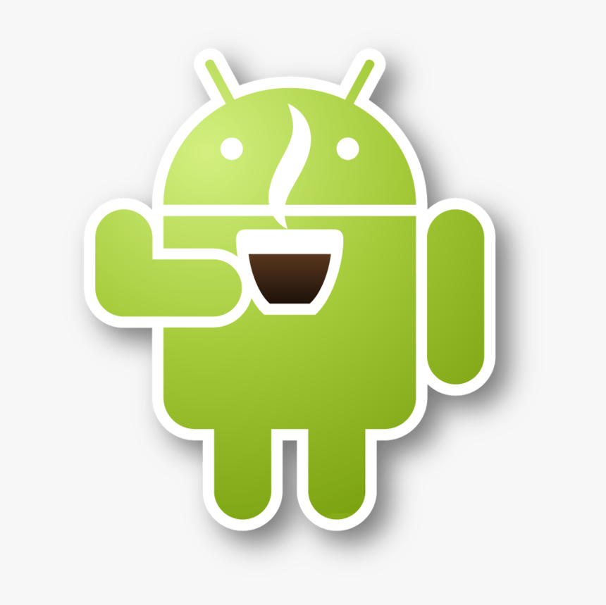 Andro#robot-coffee - Android Bot Png, Transparent Png, Free Download