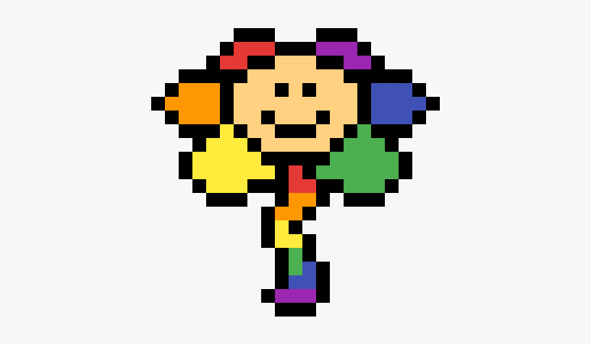 Undertale Flowey Overworld Sprite, HD Png Download, Free Download