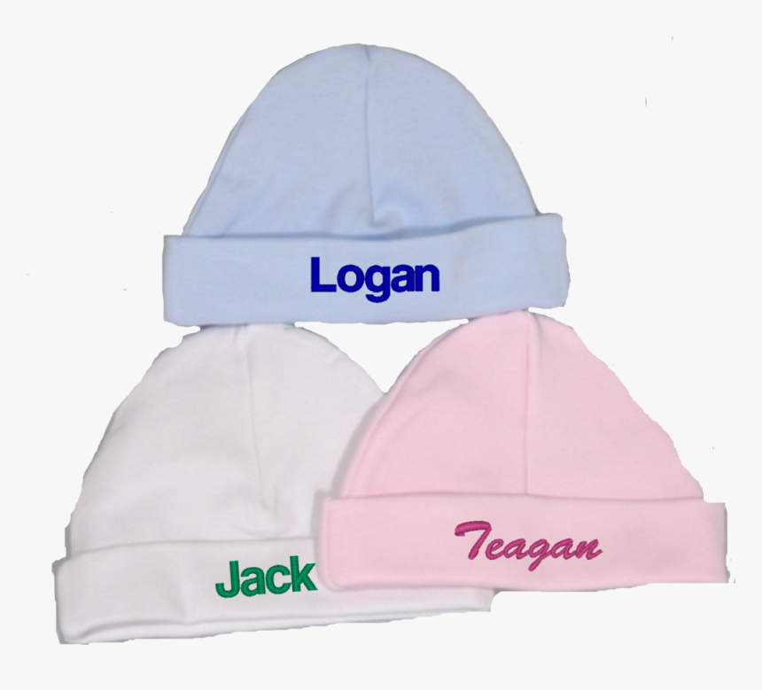 Baby Hats With Names - Beanie, HD Png Download, Free Download