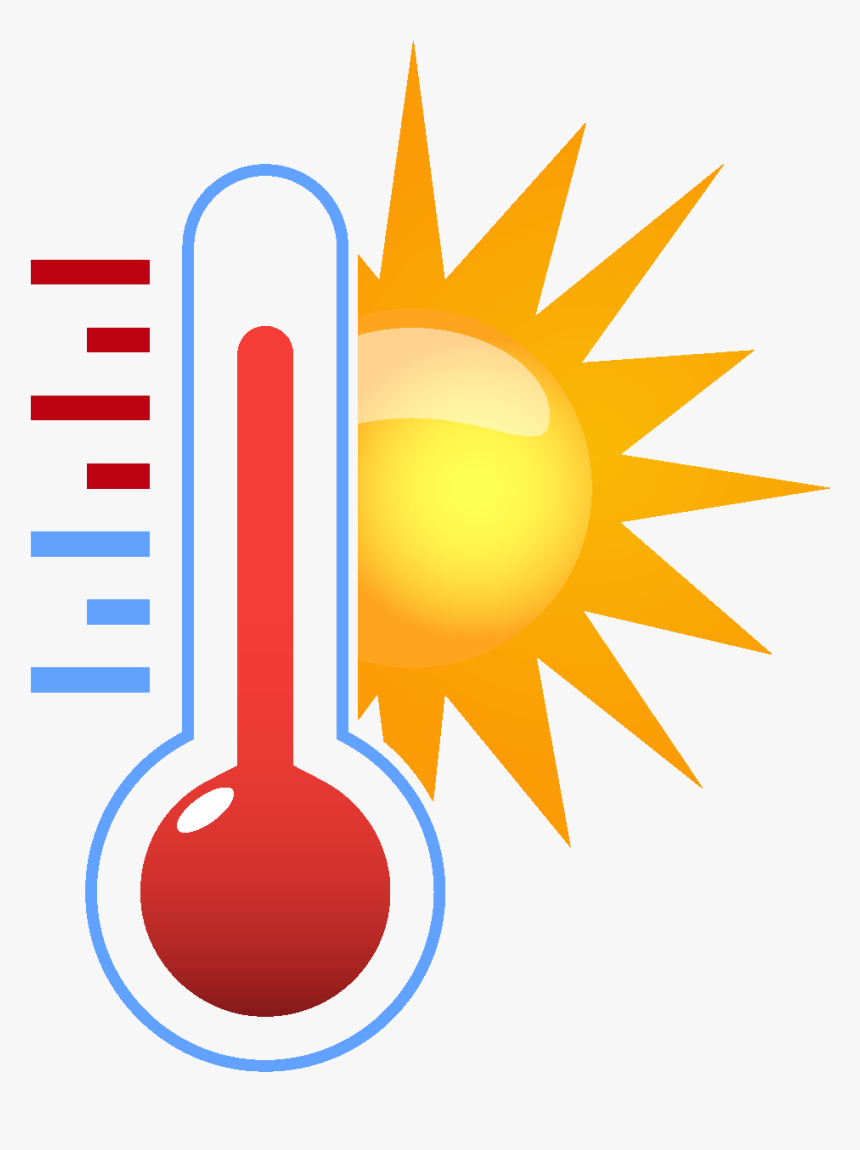 Cartoon Sun Temperature Element - Sun Temperature Clipart Png, Transparent Png, Free Download