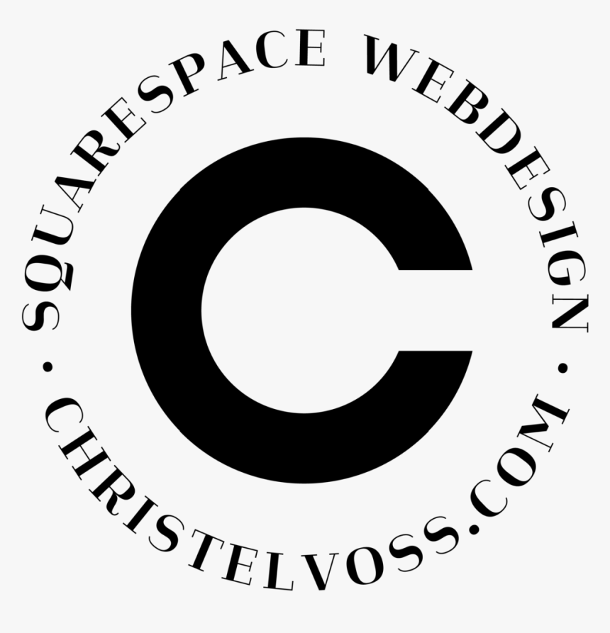 Logo Christelvoss Squarespace Webdesign - Circle, HD Png Download, Free Download
