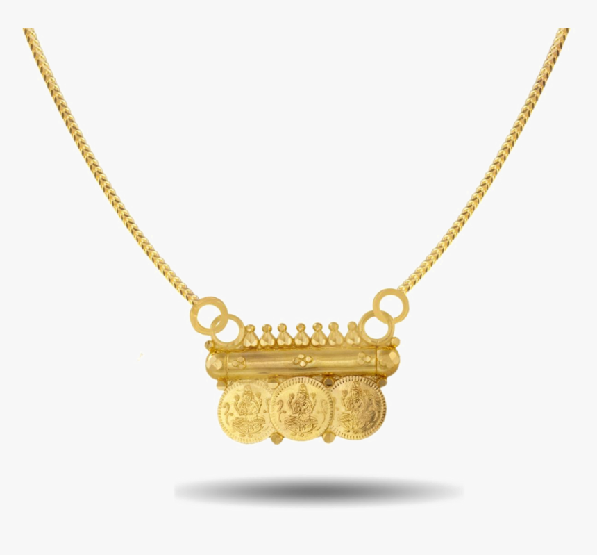 Download Gold Necklace Png Pic For Designing Project - Mangalsutra Designs South Indian, Transparent Png, Free Download
