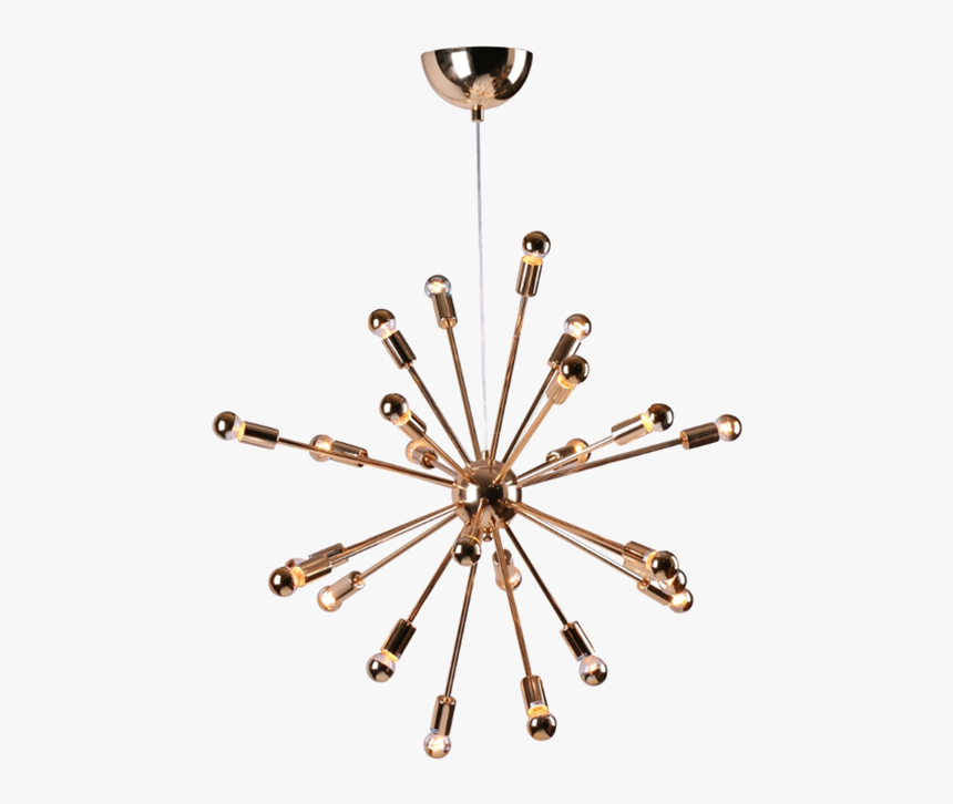 Latitude Run Satterfield 24-light Sputnik Chandelier - Chandelier, HD Png Download, Free Download