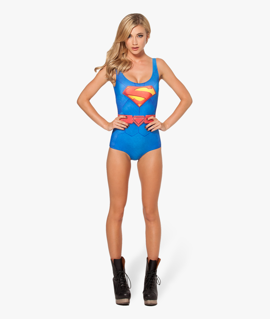 Superman Cape Suit � Black Milk Clothing - Cute Teen One Piece Bathing Suit, HD Png Download, Free Download