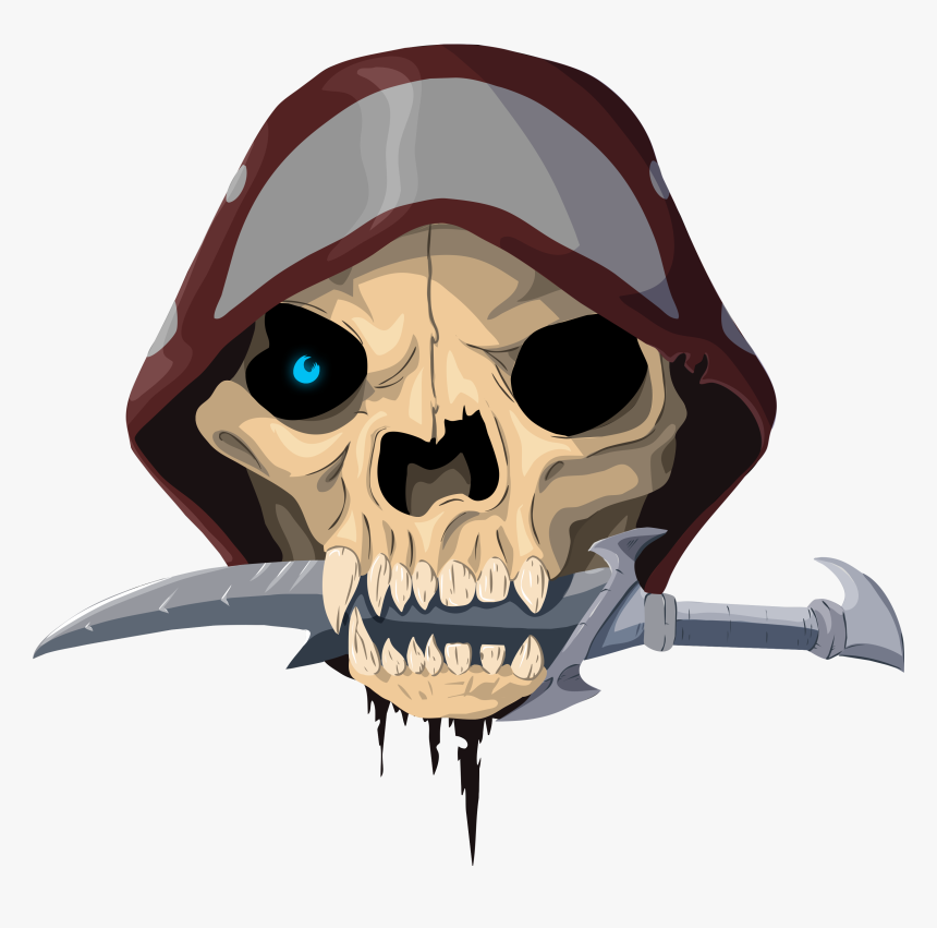 Logolargepng Smaller - Skull, Transparent Png, Free Download