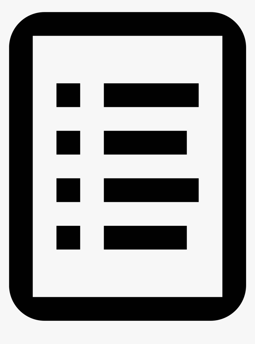 Checklist Vector - Details Icon, HD Png Download, Free Download