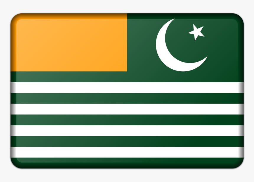 Flag Of Azad Kashmir Pakistan, HD Png Download, Free Download