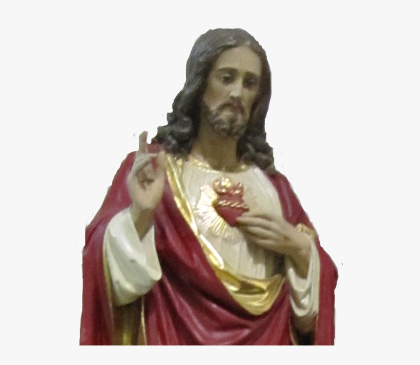 Sacred Heart - Sacred Heart Of Jesus Statue Png, Transparent Png, Free Download