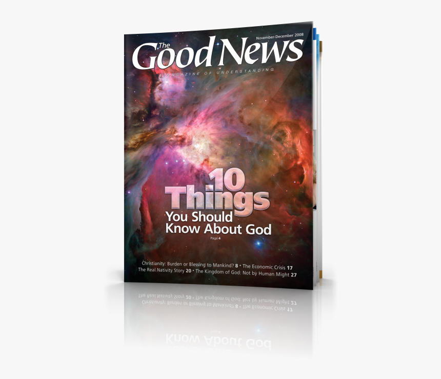 The Good News November-december - You Should Know About God, HD Png Download, Free Download