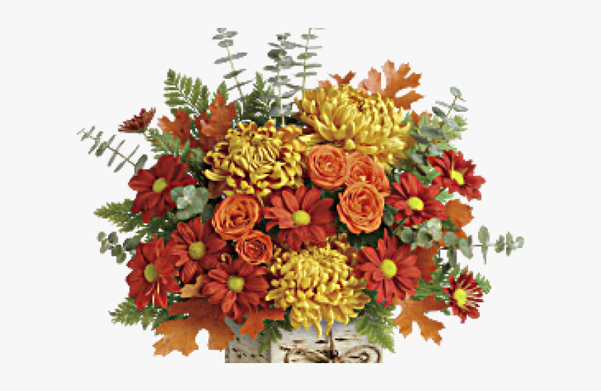 Bouquet Clipart Flower Bookey - Autumn Bouquet, HD Png Download, Free Download