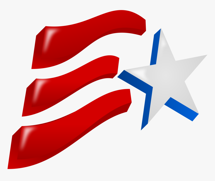Independence Day Ns 2 Clip Arts - Clipart Stars And Stripes, HD Png Download, Free Download