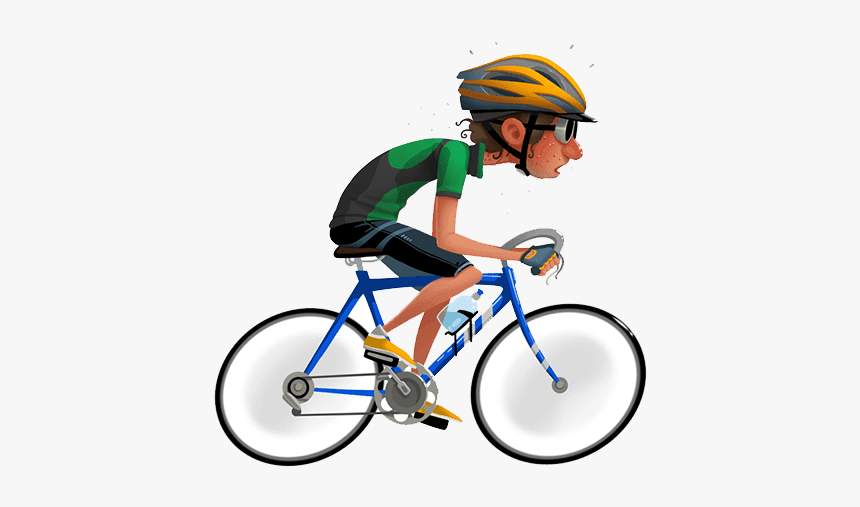 Boy On Bike Png, Transparent Png, Free Download