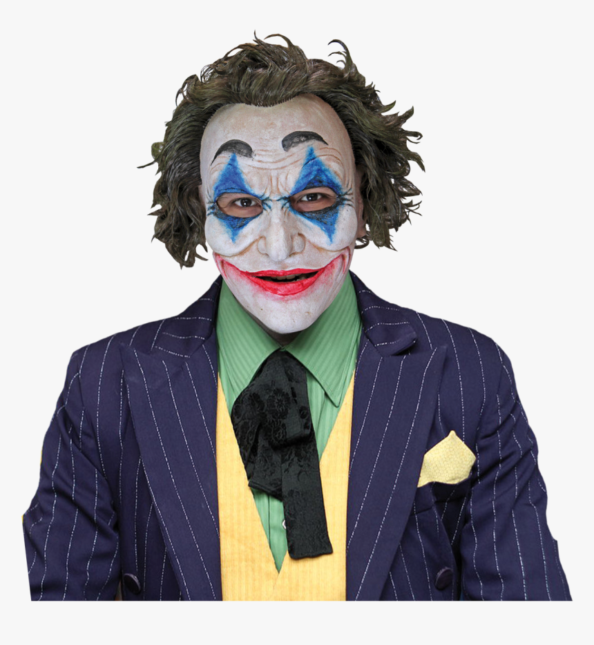 Halloween Makeup Men Joker, HD Png Download, Free Download