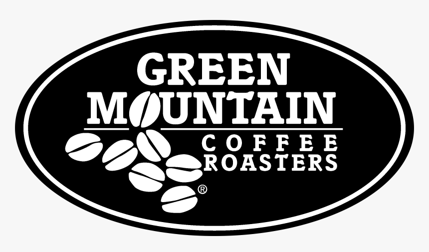 Green Mountain Coffee Logo Black And White - Circle, HD Png Download, Free Download