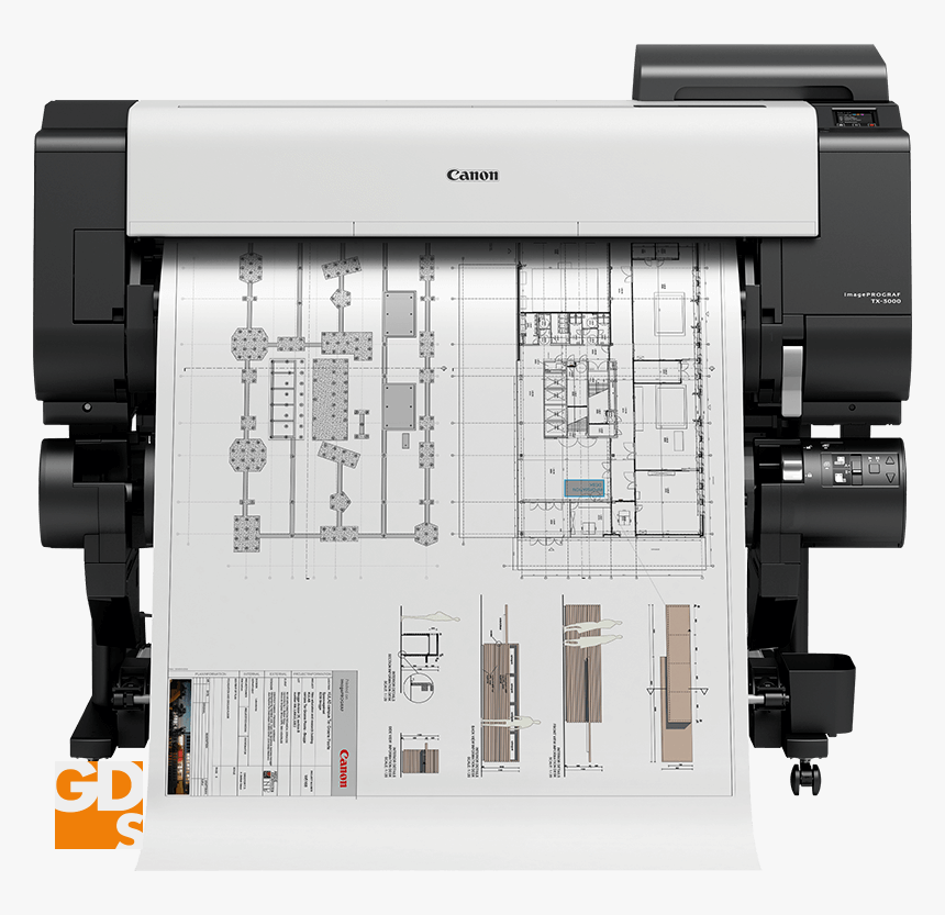 Canon Imageprograf Tx-3000 Printer - Imageprograf Ipf Tx 3000 Mfp T36, HD Png Download, Free Download