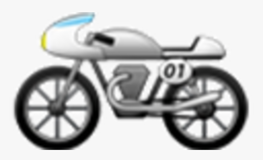 Apple Finally Gives Us The Racing Emoji We Need In - Motorcycle Emoji Transparent, HD Png Download, Free Download