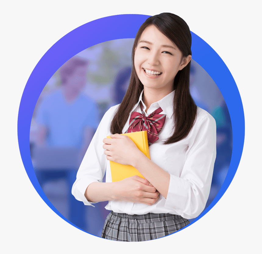 Korean Student Girl, HD Png Download, Free Download