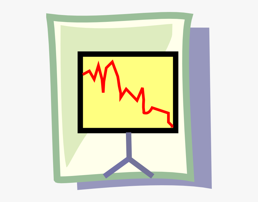 Presentation Graph Clip Art At Clker - Statistics Clip Art, HD Png Download, Free Download