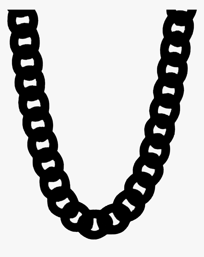 Cuban Chain Jewellery Miami Link Necklace Gold Clipart - 9.5 Mm Silver Cuban Chain, HD Png Download, Free Download