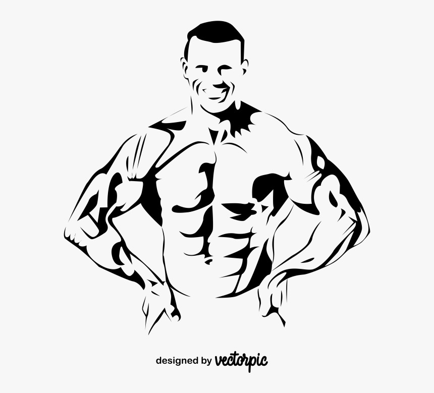 Body Builder Men Png Vector, Transparent Png, Free Download