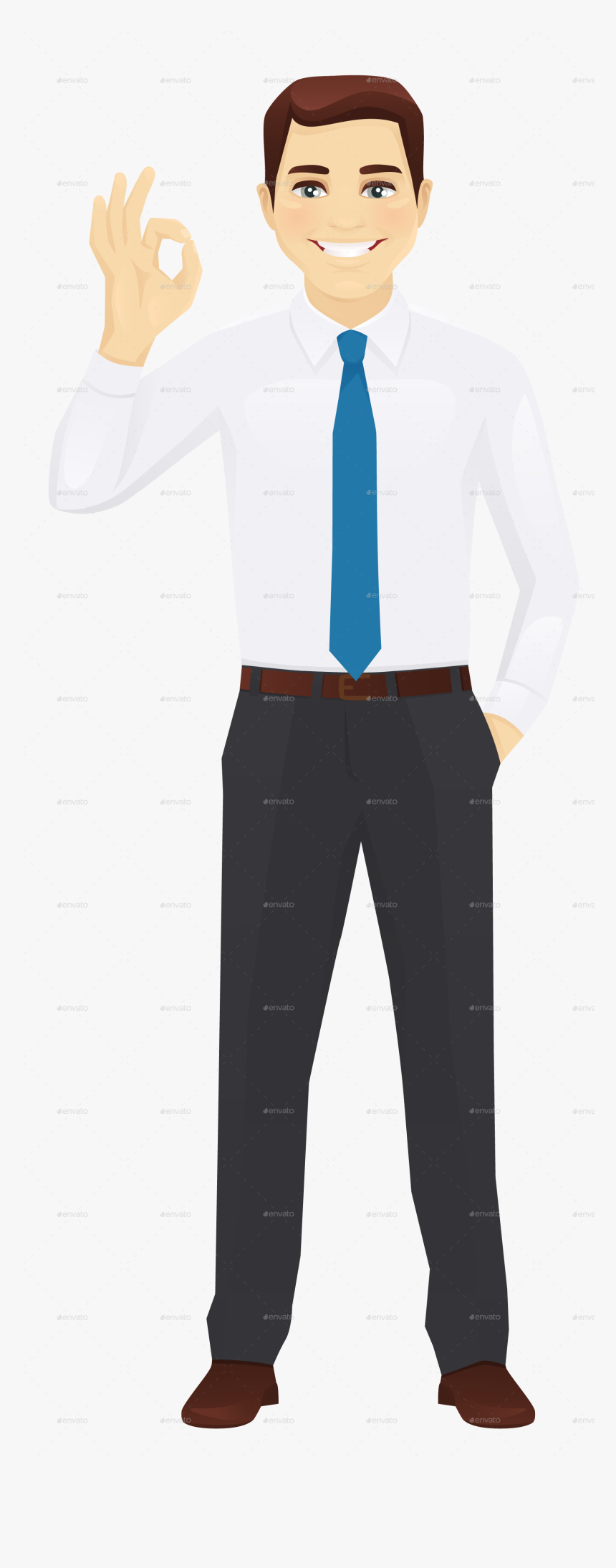 Transparent Background Businessman Clipart, HD Png Download, Free Download