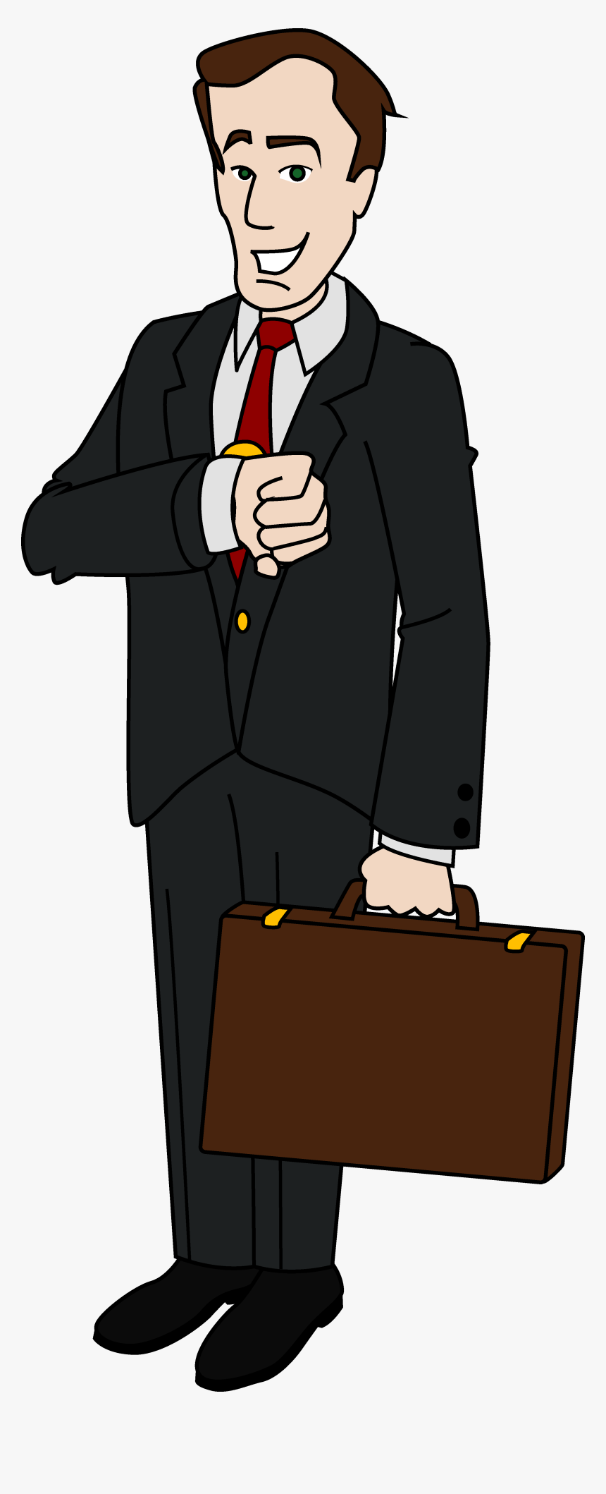 Businessman Clipart - Transparent Background Businessman Clipart, HD Png Download, Free Download