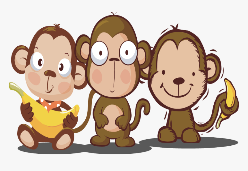 Business Clipground Writing - Group Of Monkeys Clip Art, HD Png Download, Free Download