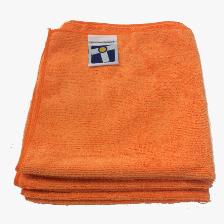 Microfiber General Cleaning Cloth - Microfiber Cloth Orange, HD Png Download, Free Download