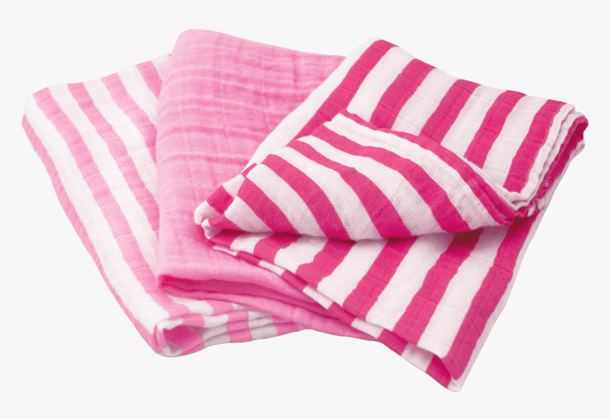 196170 201 Muslin Multipurpose Cloths Hot Pink Set - Beach Towel, HD Png Download, Free Download