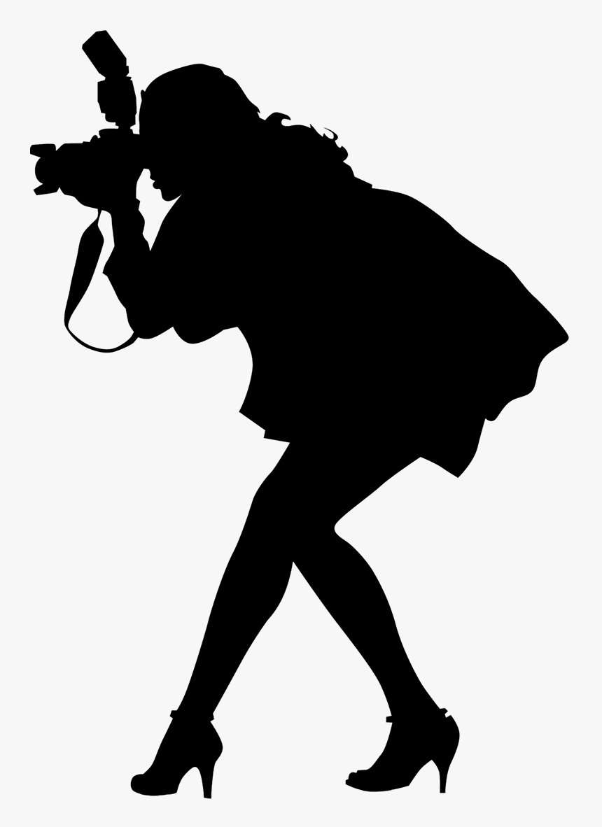 Photography Photographer Silhouette Clip Art, HD Png Download, Free Download