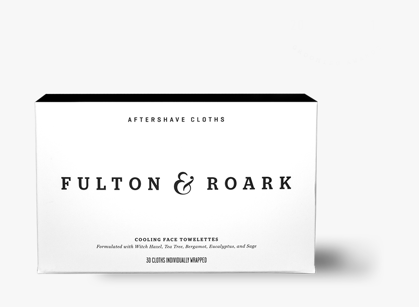 Fulton & Roark Aftershave Cloths - Business Card, HD Png Download, Free Download