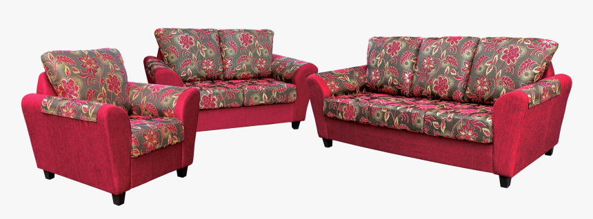 1 2 3 Fabric Sofa Set, HD Png Download, Free Download