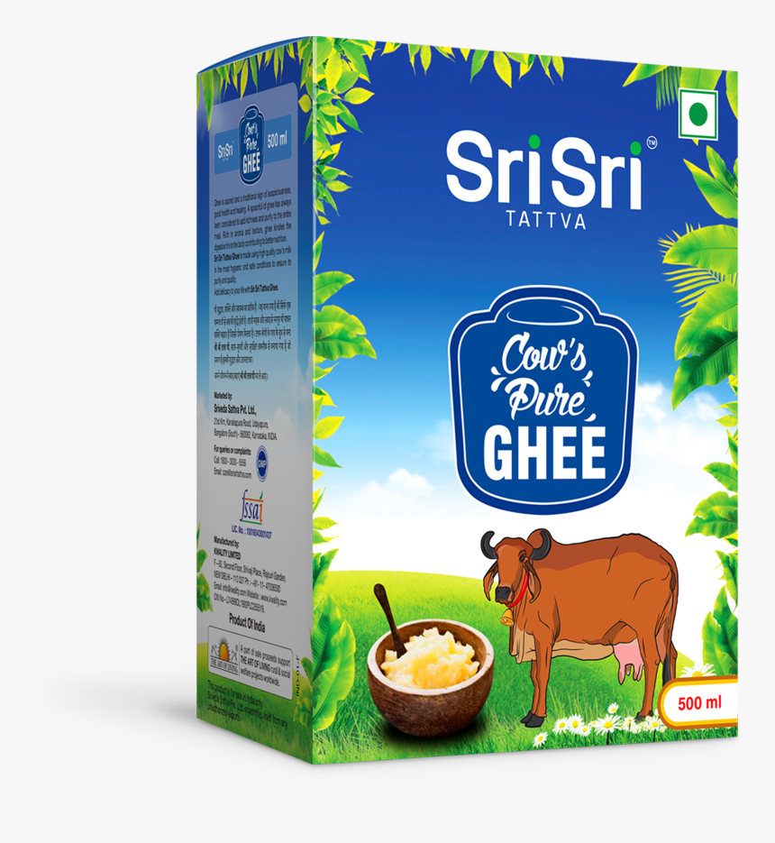 Sri Sri Cow Ghee, HD Png Download, Free Download